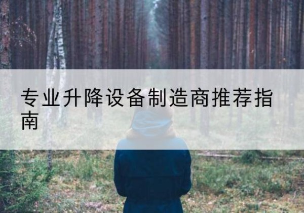东兴电动剪叉升降平台厂家-专业升降设备制造商推荐指南